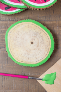 Easy-Watermelon-Coaster-Tutorial