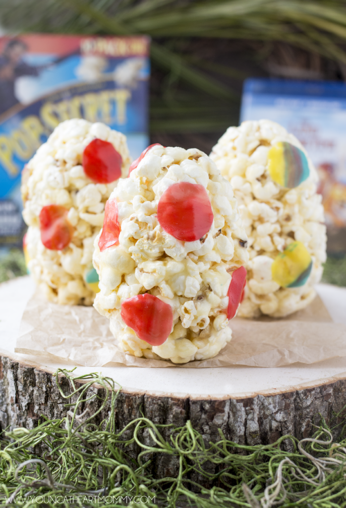 Marshmallow Popcorn Eggs