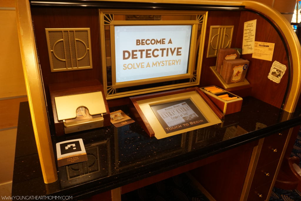 Become A Detective Interactive Game On The Disney Dream