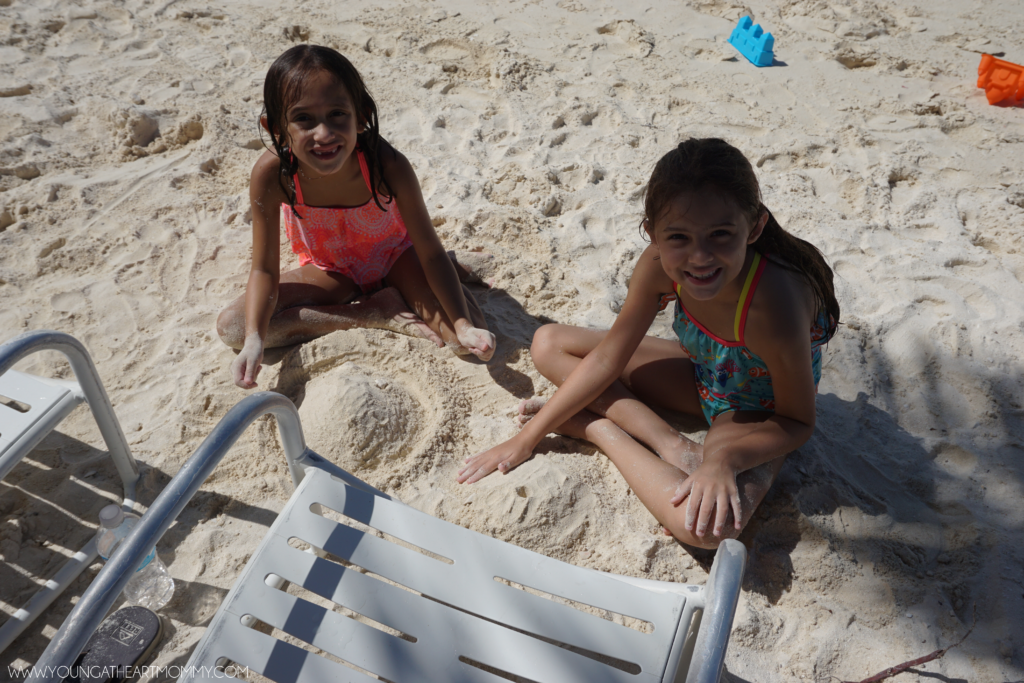 Building Sandcastles At Castaway Cay