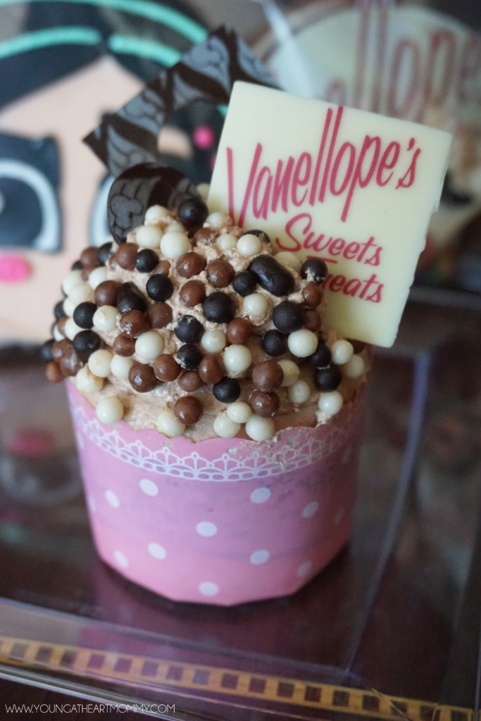 Vanellope's Sweets And Treats Nutella Cupcake On The Disney Dream