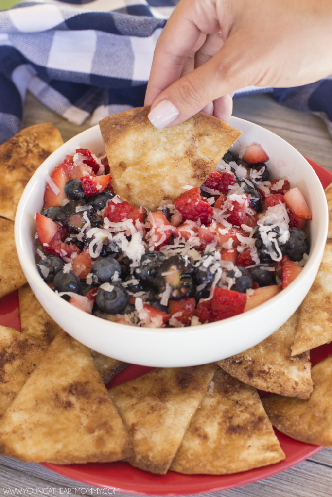 Very Berry Salsa Recipe And Cinnamon Sugar Crisps