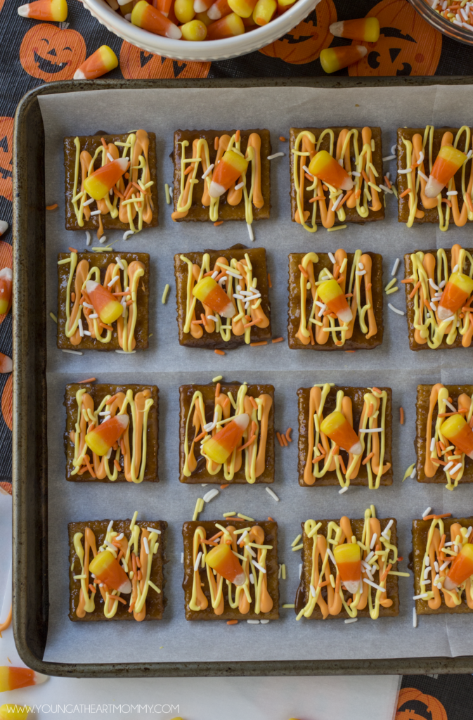 candy-corn-saltine-toffee