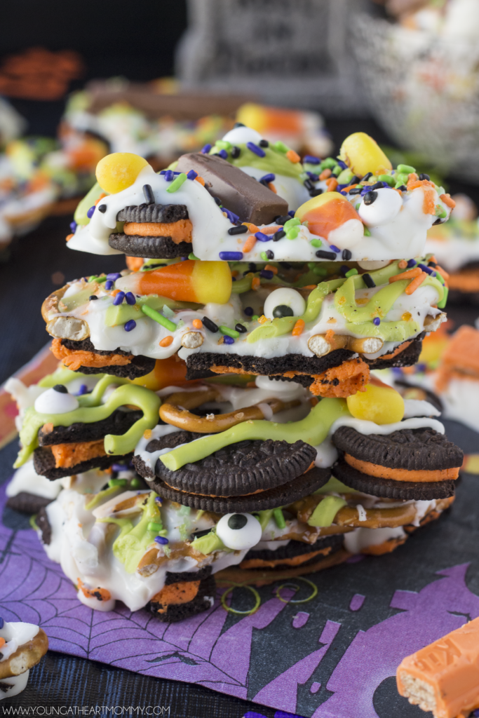 Easy Halloween Bark With Pop Rock Candy