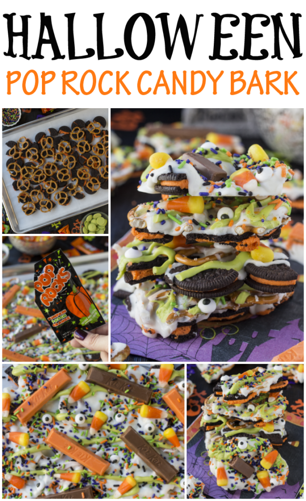 Halloween Pop Rock Candy Bark