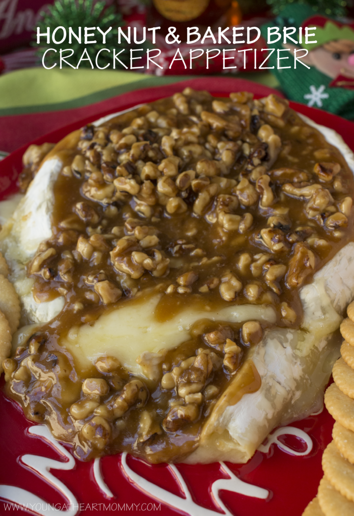 Honey Nut Baked Brie Appetizer