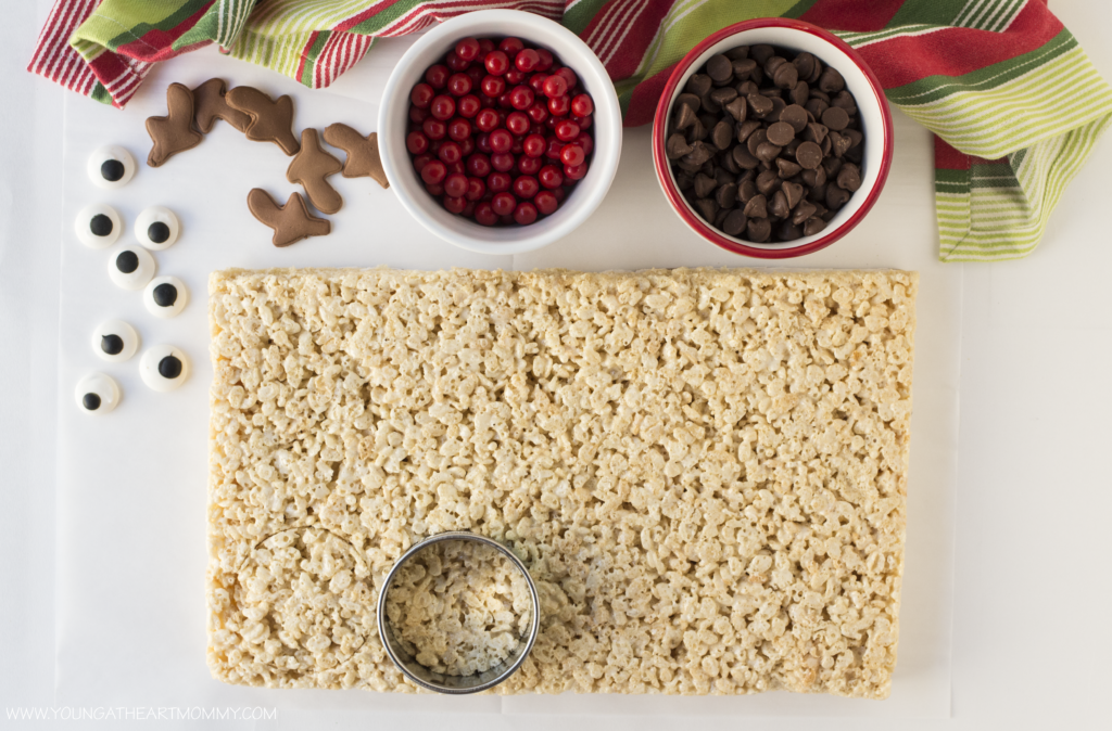 Rudolph Rice Krispie Treat Tutorial