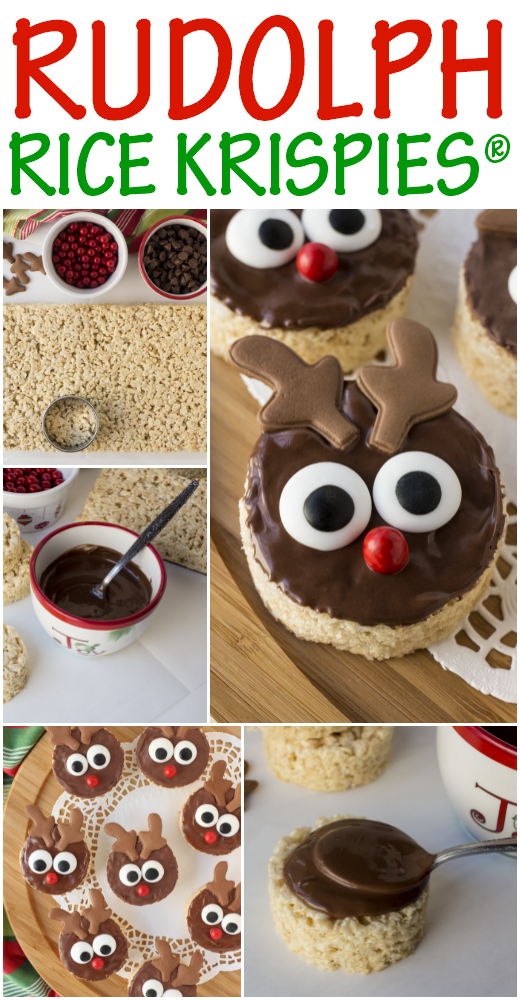 Rudolph Rice Krispies Treats