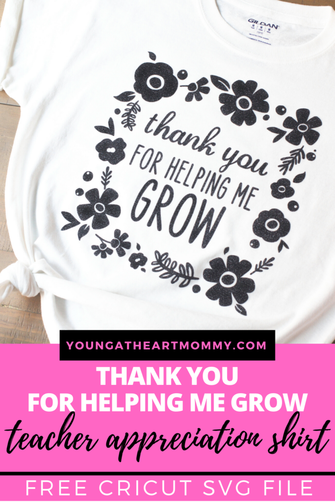 Create A Teacher Appreciation Shirt With Cricut Explore